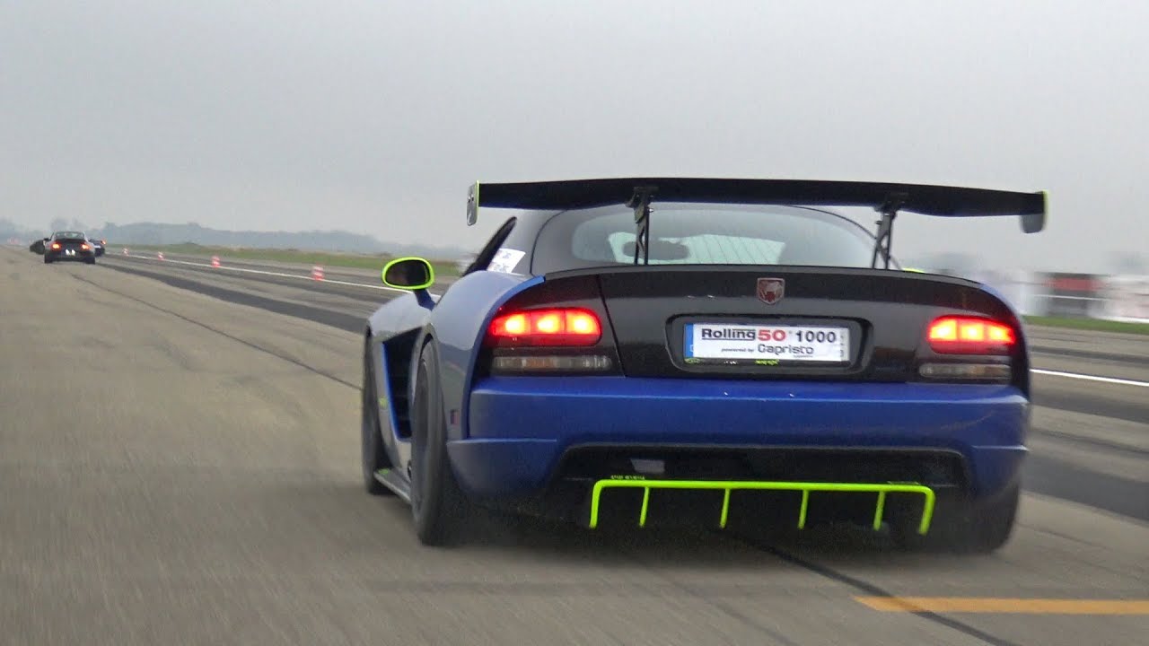 Dodge Viper SRT 10 ACR - Great Exhaust Sounds!