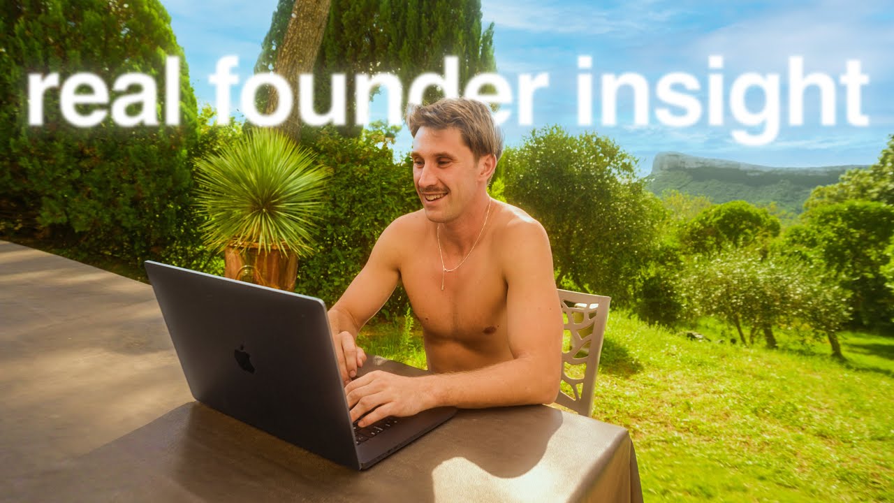 trying to build a business and live in the moment