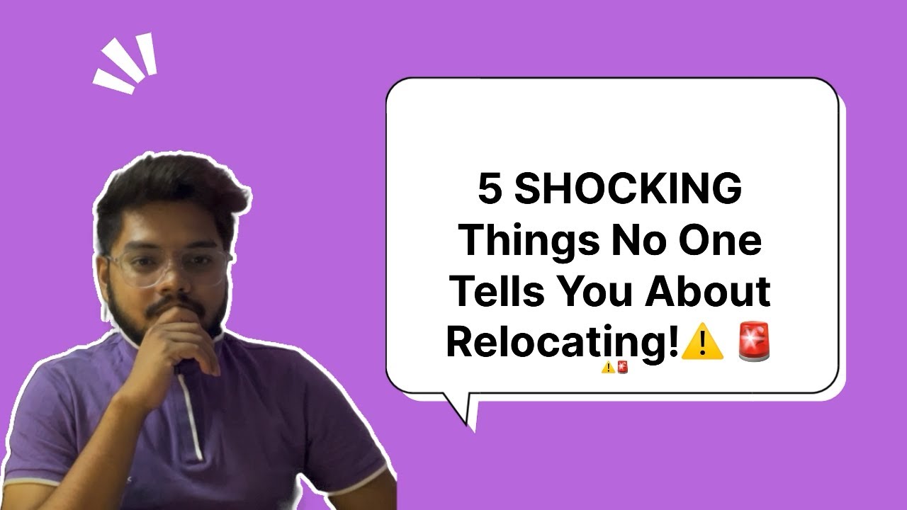 5 Things I Wish I Knew Before Relocating for a Job! #JobRelocation #CareerTips #MovingForWork #job