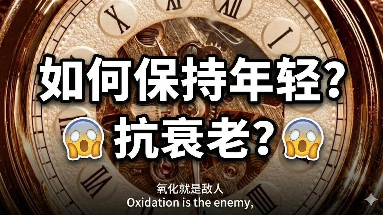 如何保持年轻？抗衰老？越补越老？Nature 揭示抗氧化真相：你可能正在加速衰老！