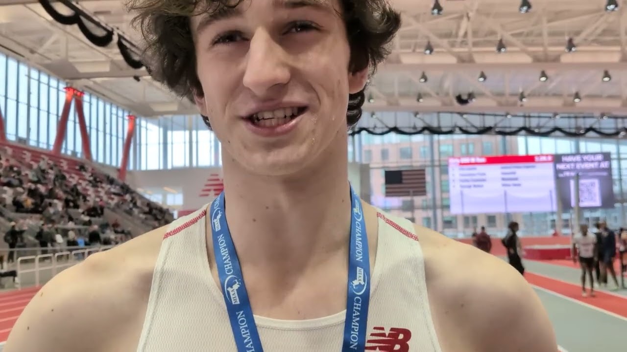 Meet of Champions: Arlington's Nico Peukert takes 600m