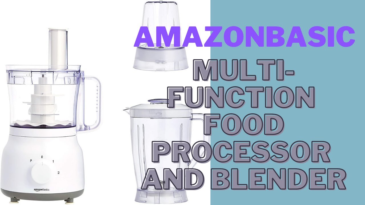 AmazonBasics Multi-Function Food Processor and Blender unboxing