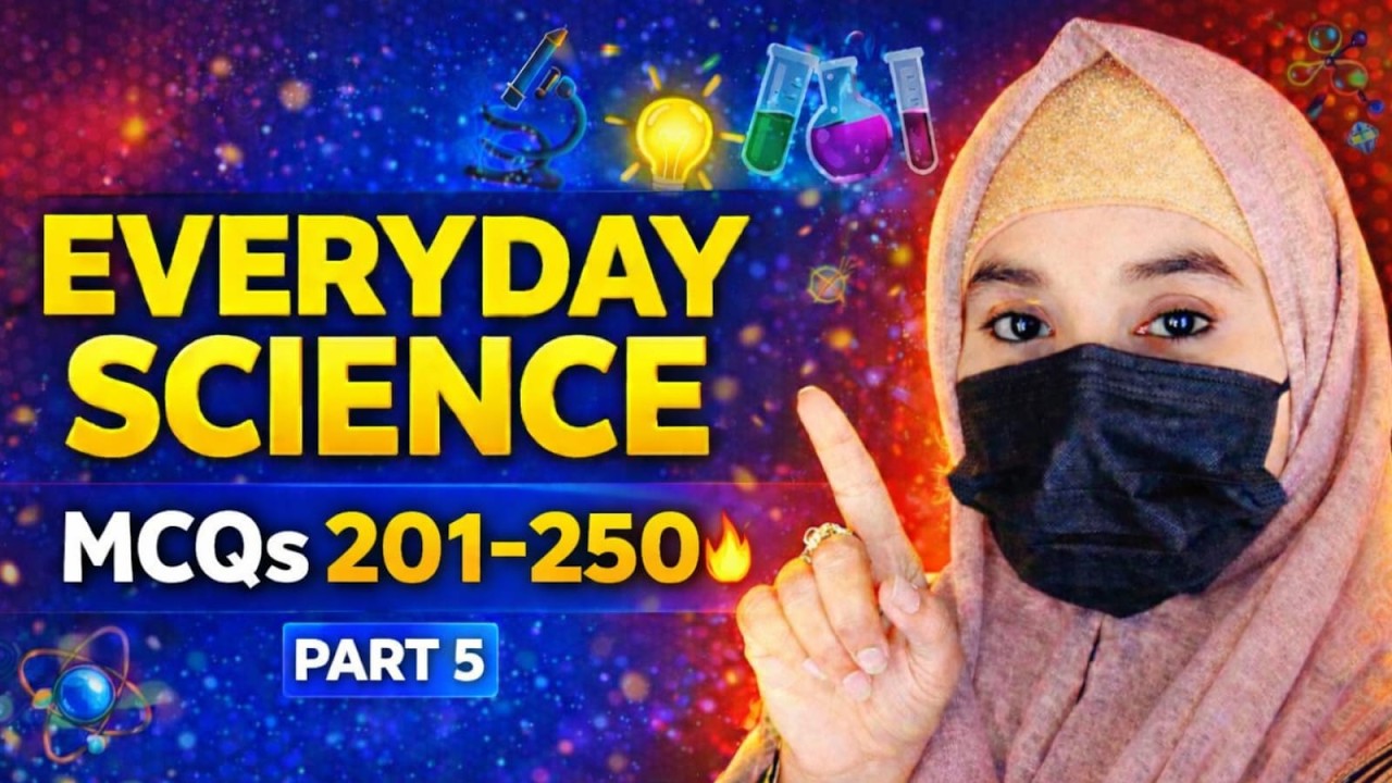 Everyday Science MCQs Part 5  |  50 Most Important Objective Questions for Competitive Exams