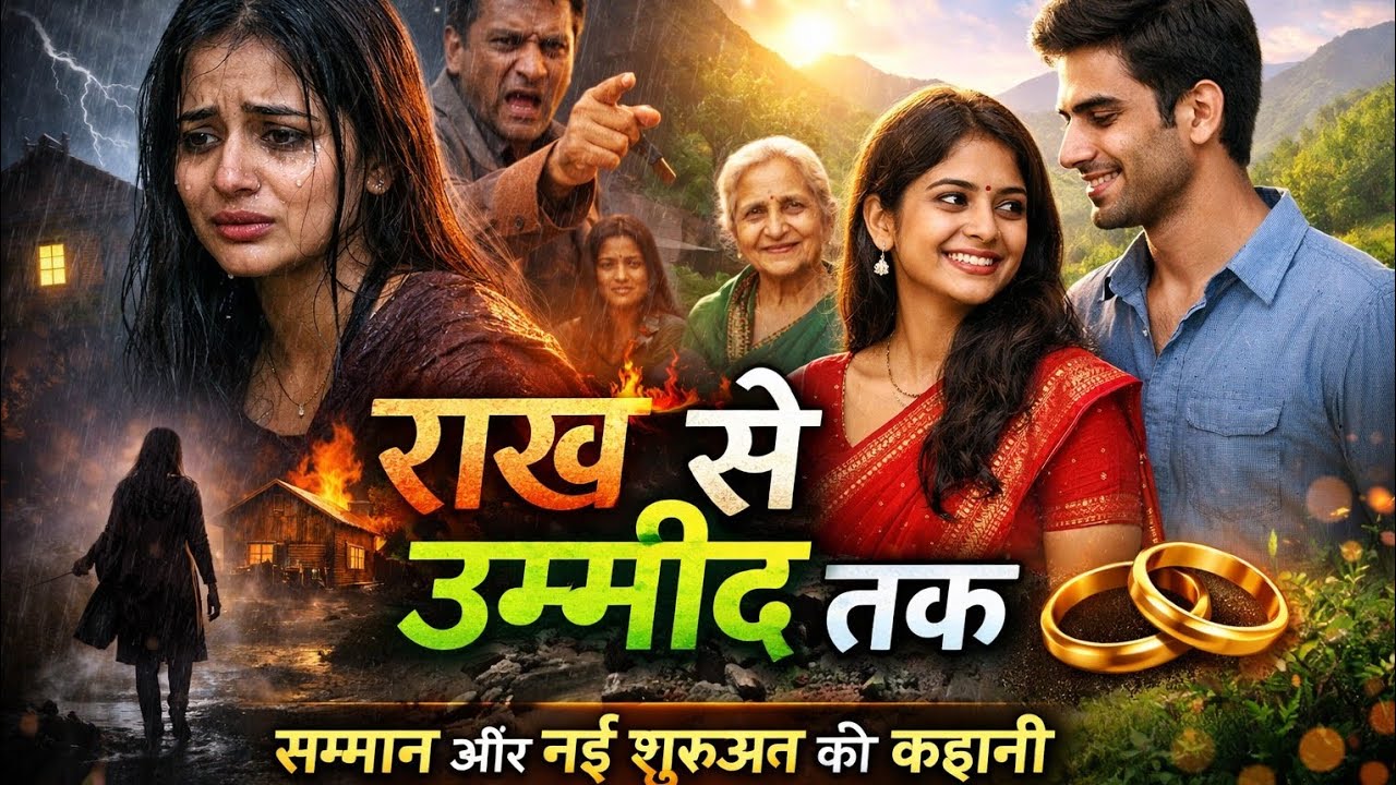 राख से उम्मीद तक 🔥 | जब अपनों ने ठुकराया, किस्मत ने गले लगाया | दिल छू लेने वाली कहानी