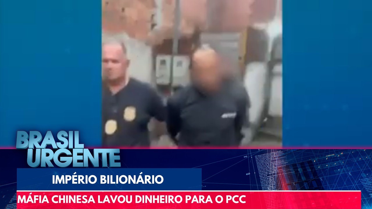 Máfia chinesa lavou R$ 1 bilhão para o PCC | Brasil Urgente