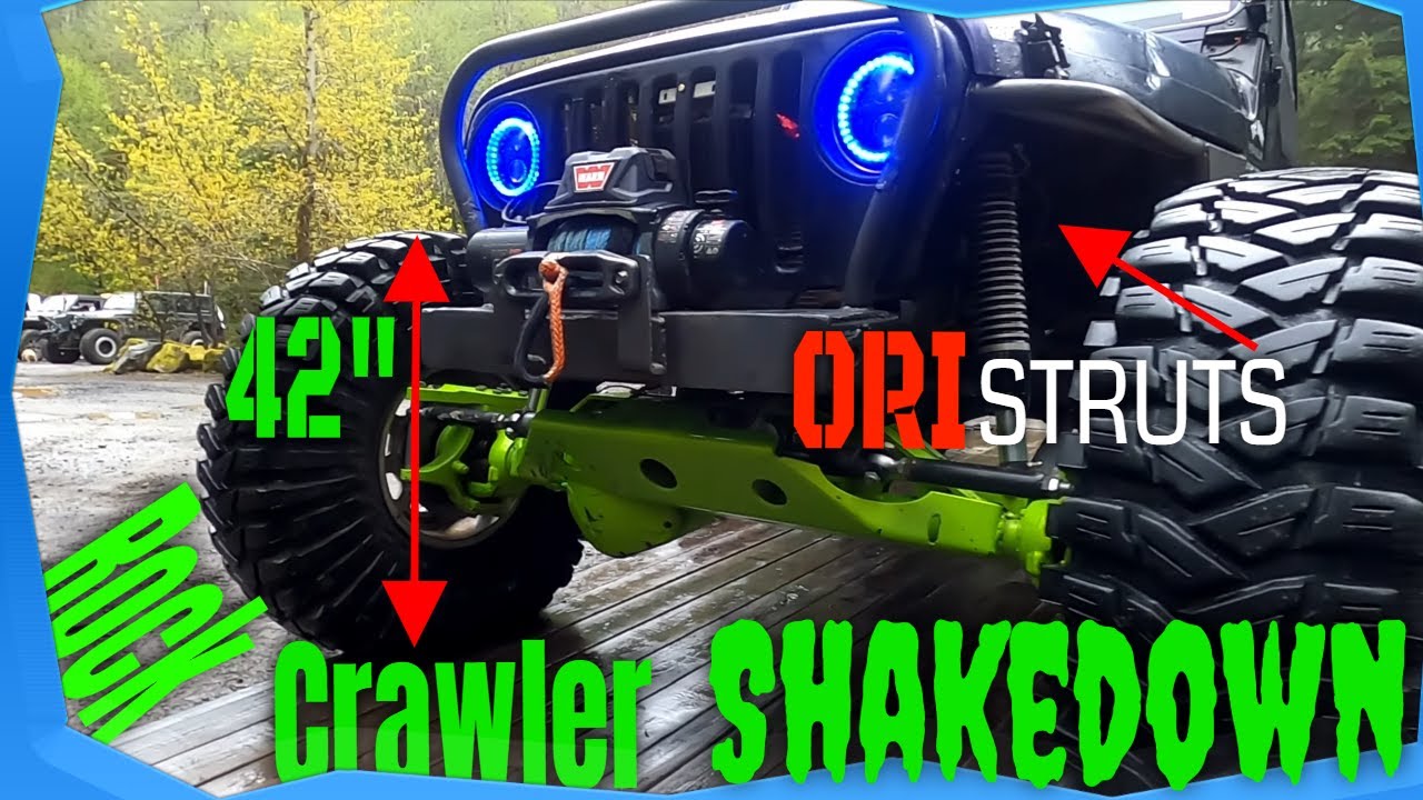 Off Road Extreme 4x4 // Rock Crawler Test Run // Jeep Wrangler Off road //Tillamook State Forest OHV