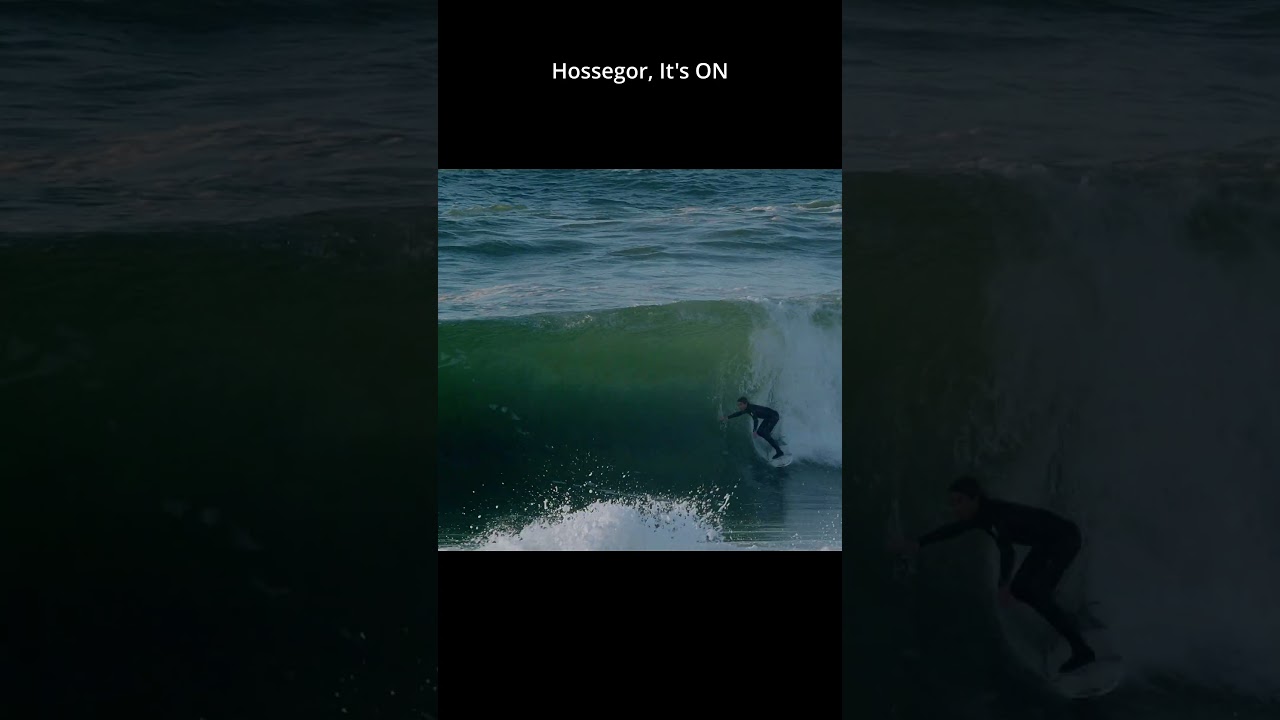 Insane Hossegor Barrel with Heavy Exit Blowout !