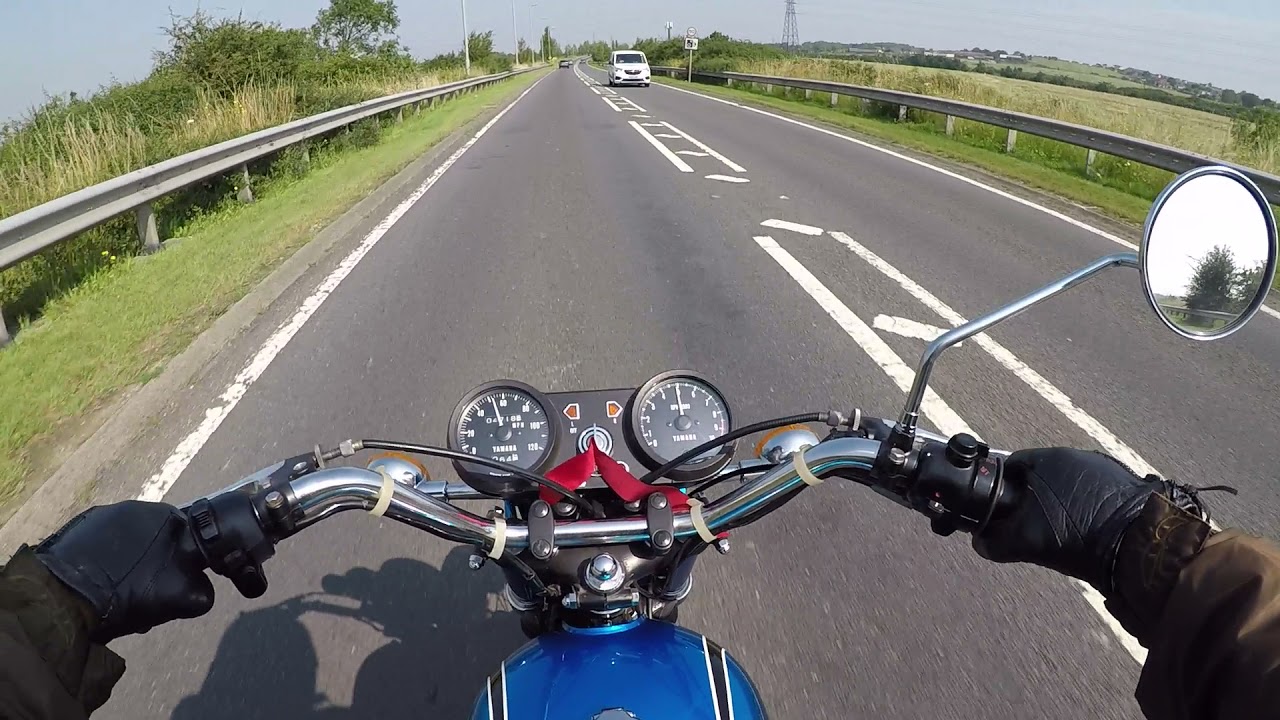yamaha RD 250 ride