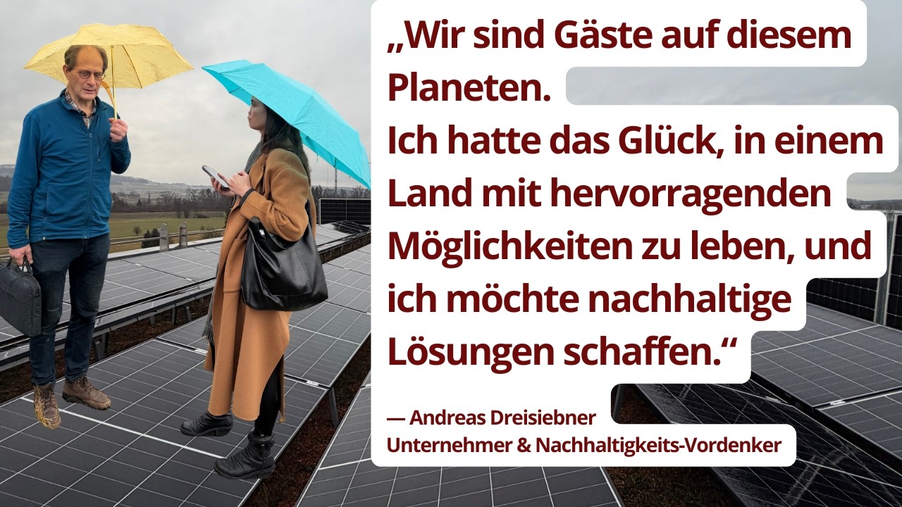 Swiss Renewable Energy Solutions for Ukraine’s Reconstruction | Interview with Andreas Dreisiebner