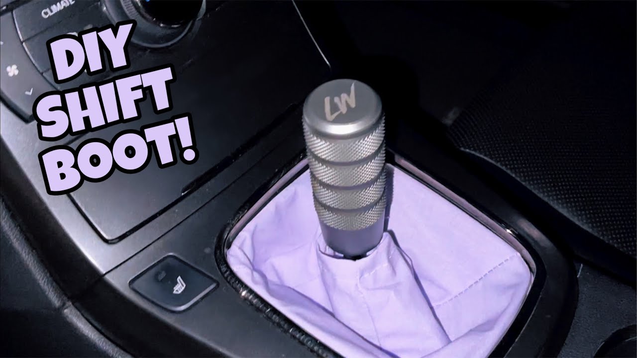 diy shift boot!