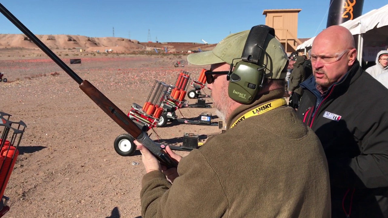 Barret Sovereign Rutherford 20a Over/Under at SHOT Show Range Day