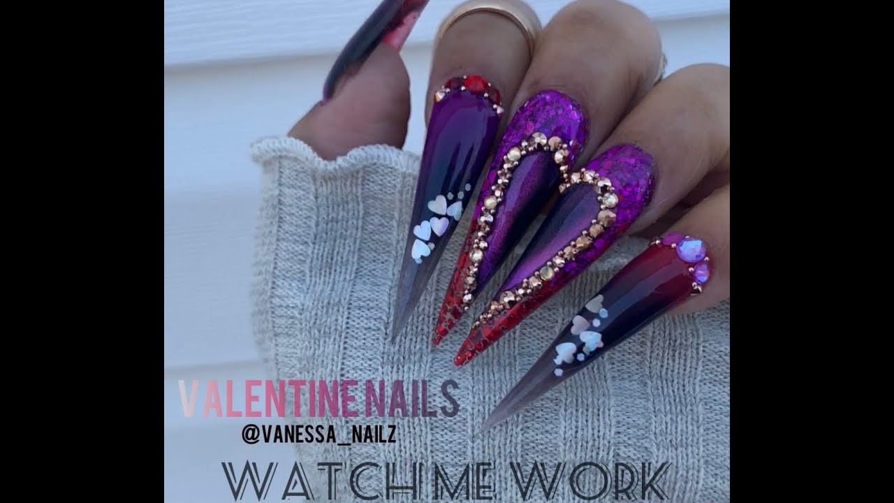 💖Valentine Nails 2021💜