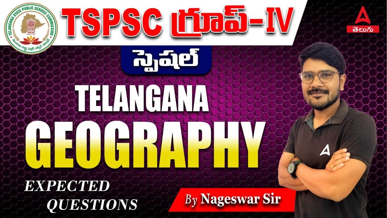 Telangana Geography Expected Question For Group-4 | Telangana Geography | ADDA247 Telugu
