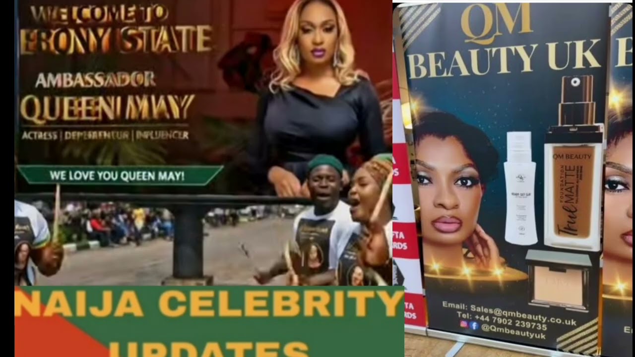 EBONYI STATE STANDS STILL AS QUEEN MAY IS COMING HOME WITH HER INTERNATIONAL QM BEAUTY BRAND