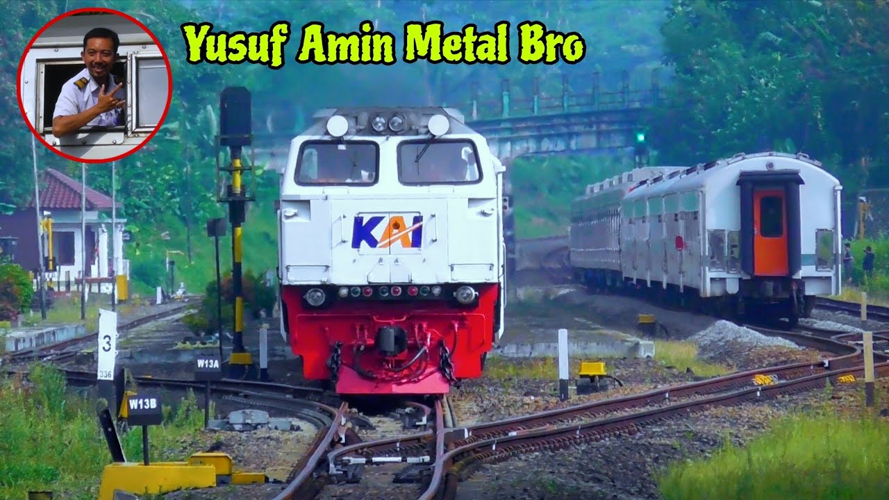 KERETA API PANJANG KIRIM RANGKAIAN KRL MADIUN - JAKARTA MENYALA ABANGKU.!! KLOTER 01