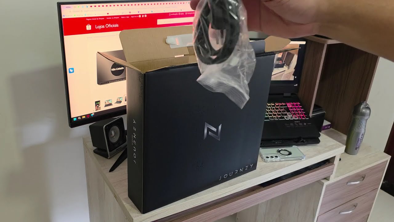 Notebook Gamer Neologic Journey i7-12650H RTX 4060 8G - Unbox