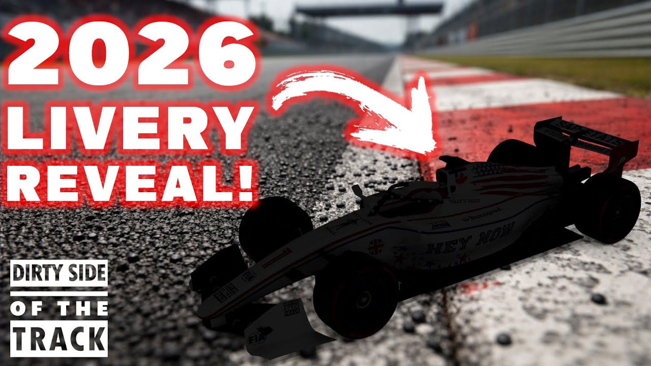 Dirty Side of the Track 2026 livery reveal
