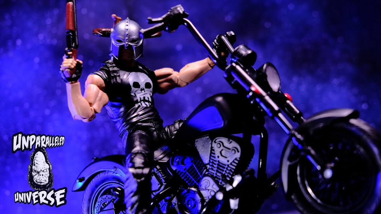 Marvel Legends Riders Series The Punisher (Best ML Punisher ever!)