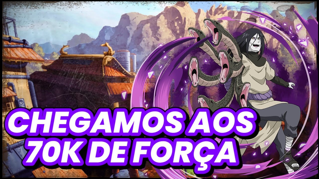 100% FREE EPS 22 - PEGAMOS NOSSA SEGUNDA VESTE E CHEGAMOS AOS 70K DE FORÇA #NARUTOONLINE