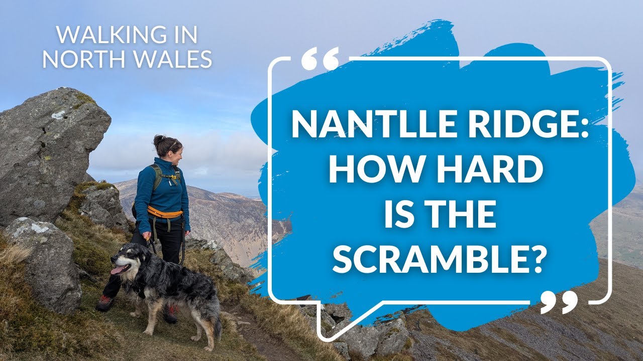 Nantlle Ridge SCRAMBLE OVERVIEW -  Circular Route (including the giant OBELISK!)