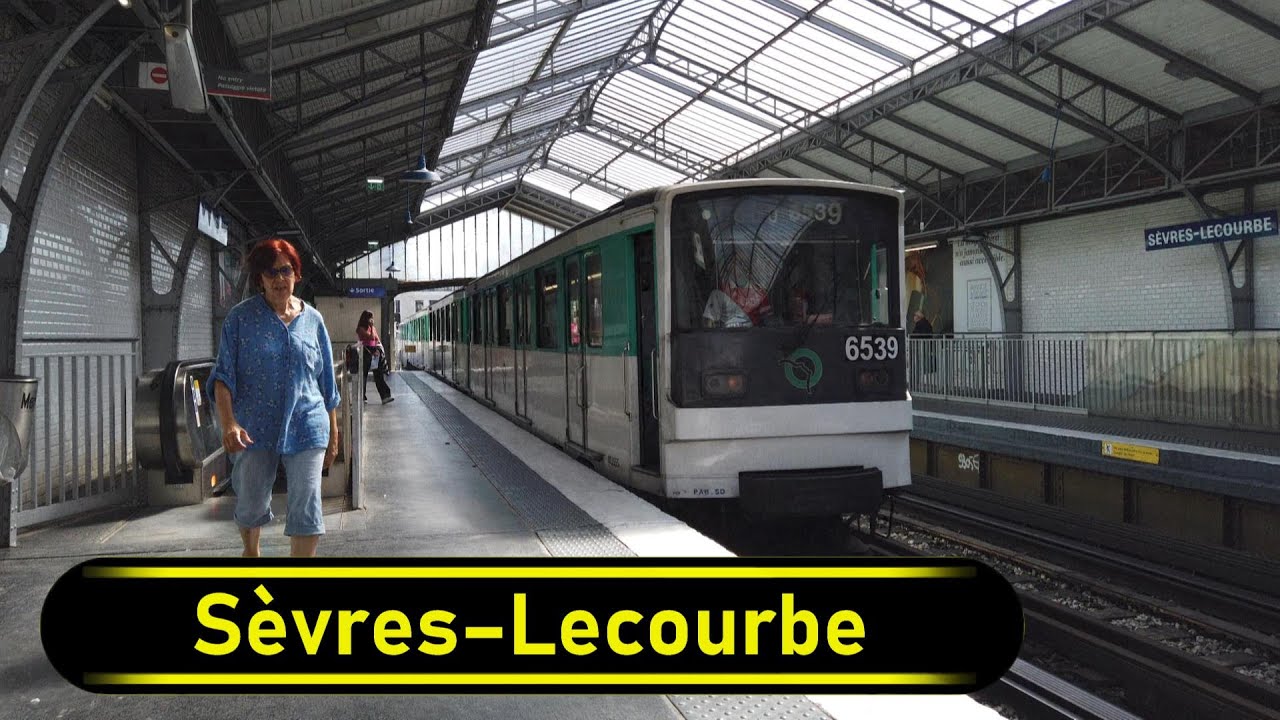 Metro Station Sèvres–Lecourbe - Paris 🇫🇷 - Walkthrough 🚶