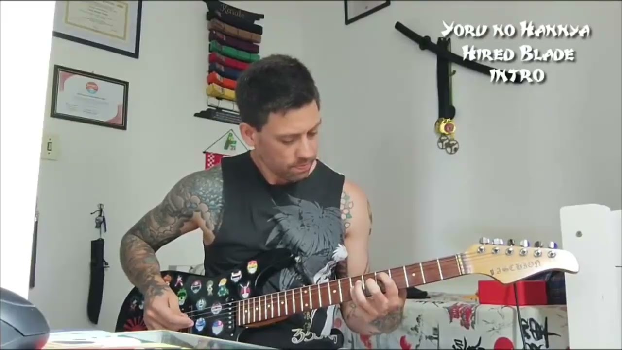 Yoru no Hannya Hired Blade Intro Guitar 