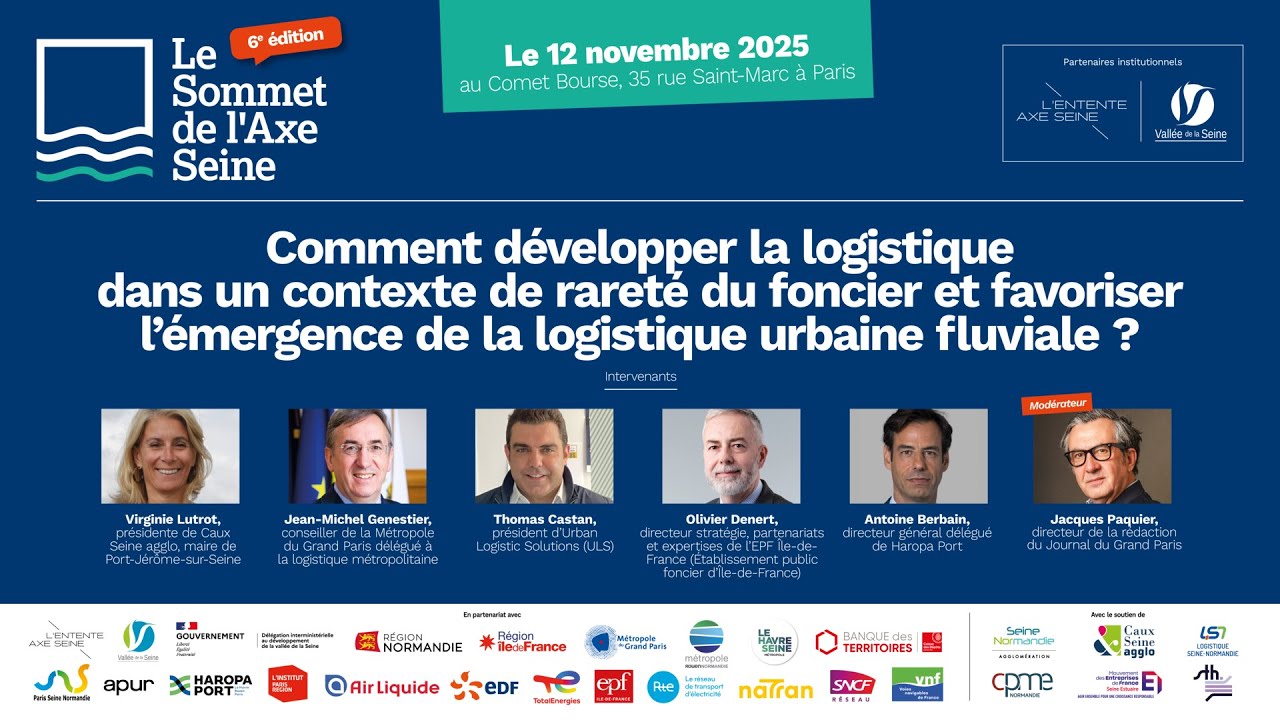 (4/13) Comment développer la logistique dans un contexte de rareté du foncier ?