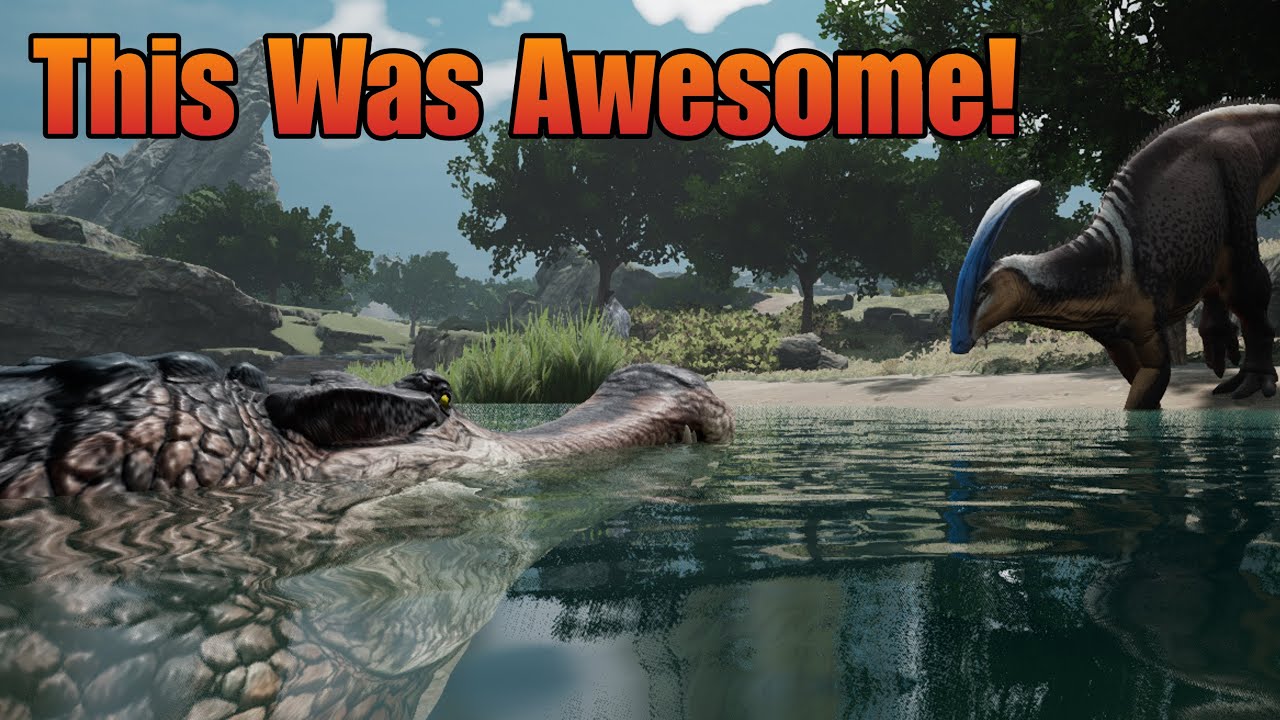 So Sarcosuchus is Pretty Fun! - Path of Titans