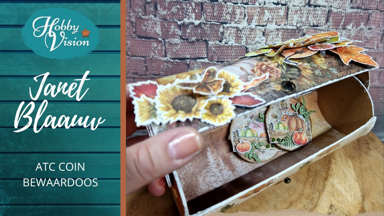 FBLive - ATC COINS bewaardoos door Janet Blaauw