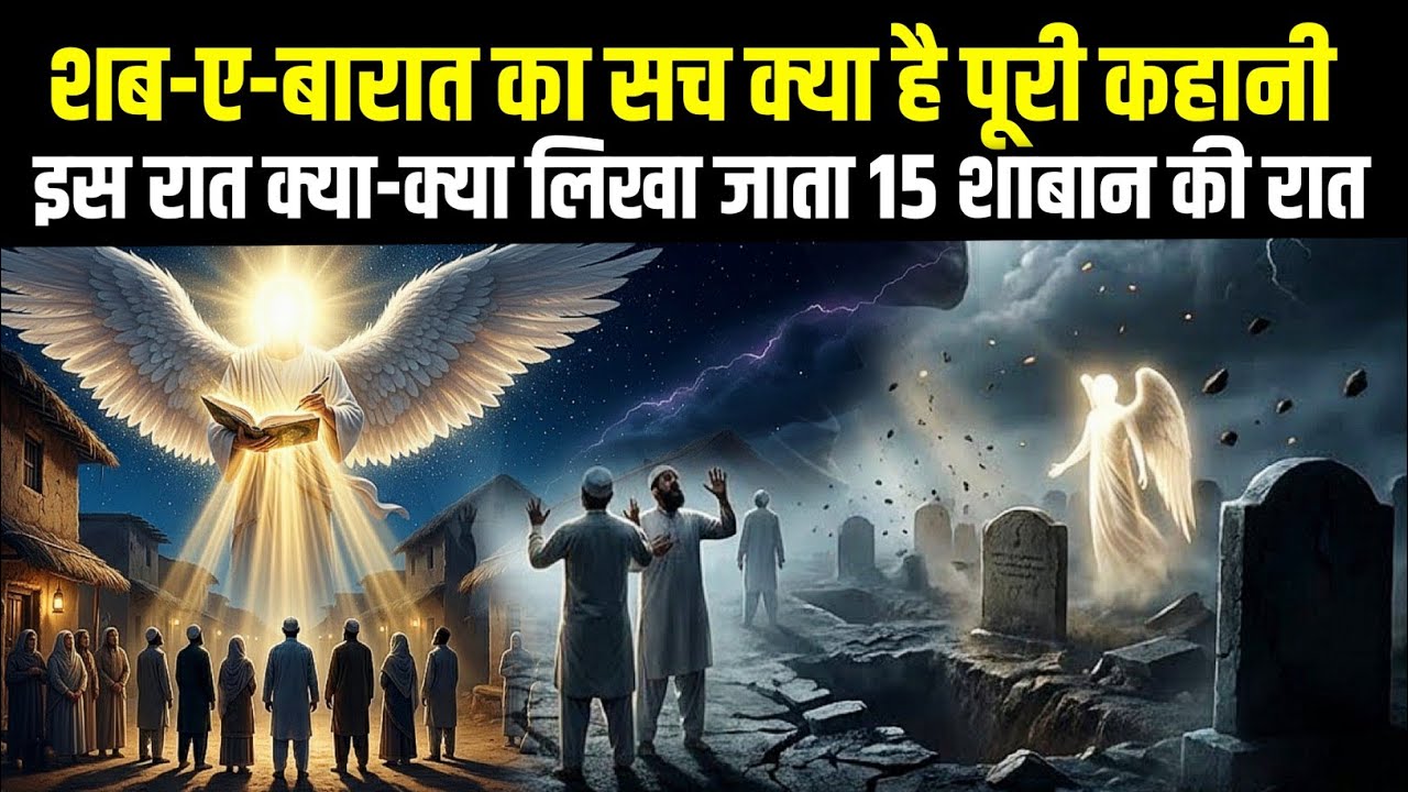शब-ए-बारात की हक़ीक़त क्या है | 15 Shaban Ki Raat Me Kya Hota Hai ! | Shabe Barat Story
