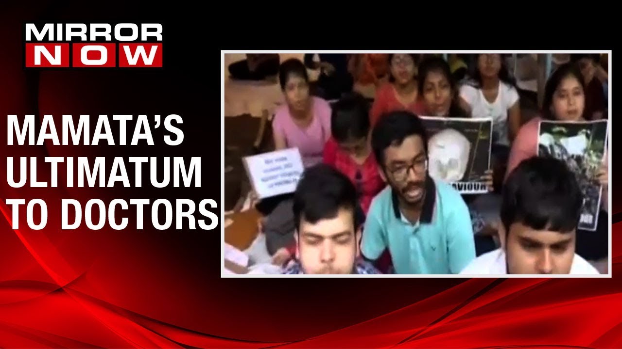 West Bengal CM Mamata Banerjee threatens doctors on strike