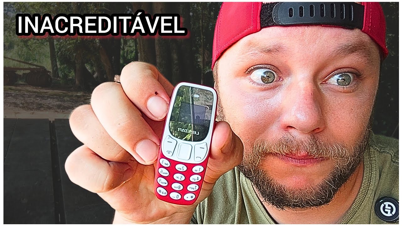 CONHEÇA O MENOR CELULAR DO MUNDO 😱