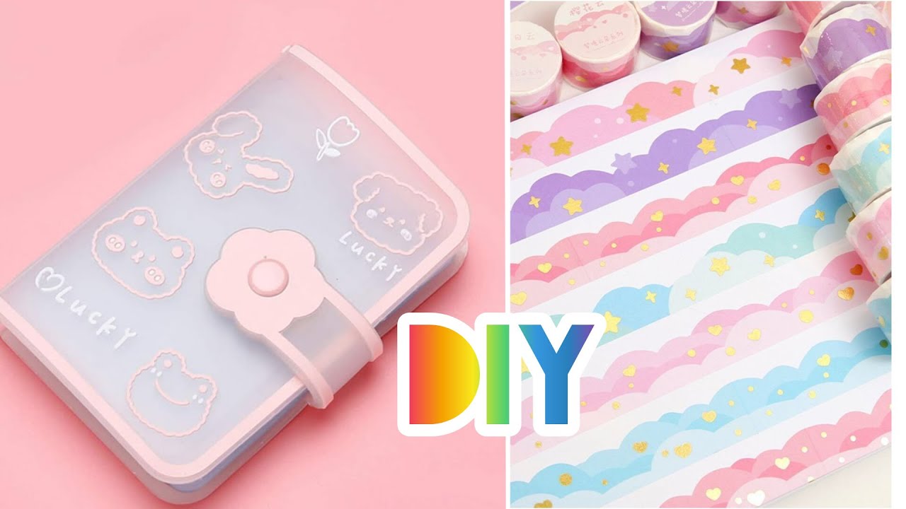 How to make cute stationary /Diy cute🥰🥰 stationary