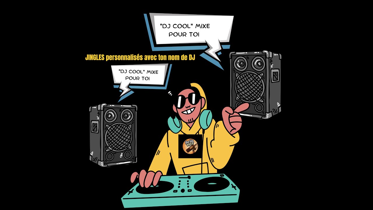 SPOT PUB jingles personnalisés pour DJ BY THEBIGVOICE