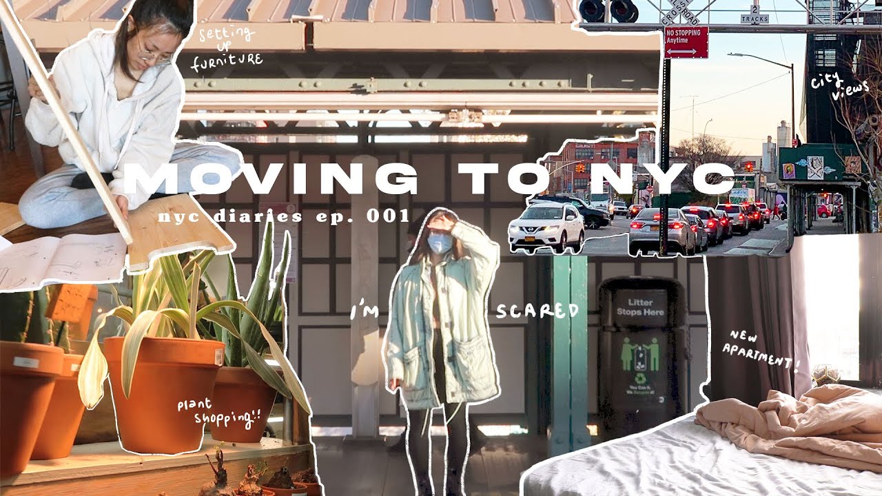 Living In NYC | moving into my new apartment, furnishing & unpacking, my first week in new york (!!)