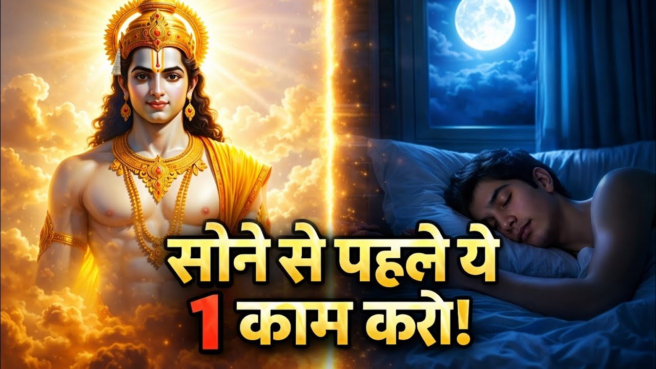 रात को सोने से पहले क्या बोलें? ये मंत्र आपकी रक्षा करेगा | Powerful Night Prayer Hindi !!