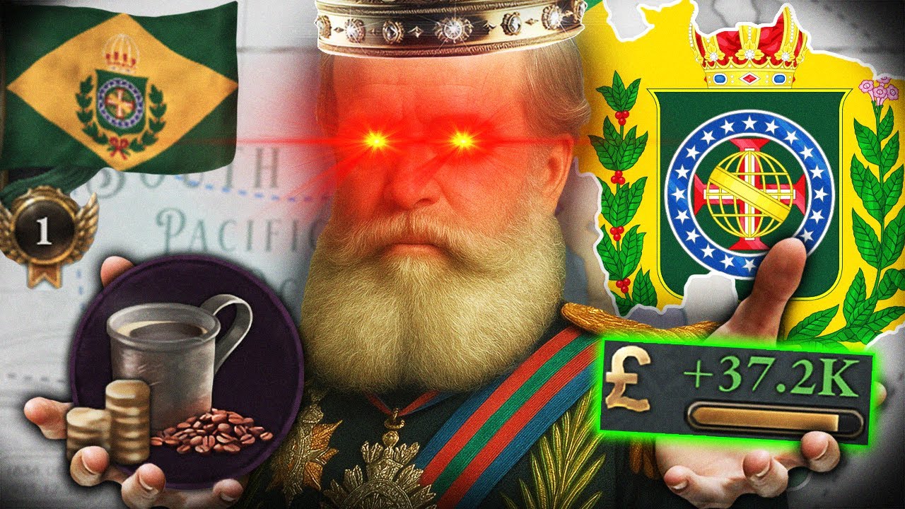 e se EU REESCREVESSE A HIST&Oacute;RIA DO BRASIL? no Victoria 3