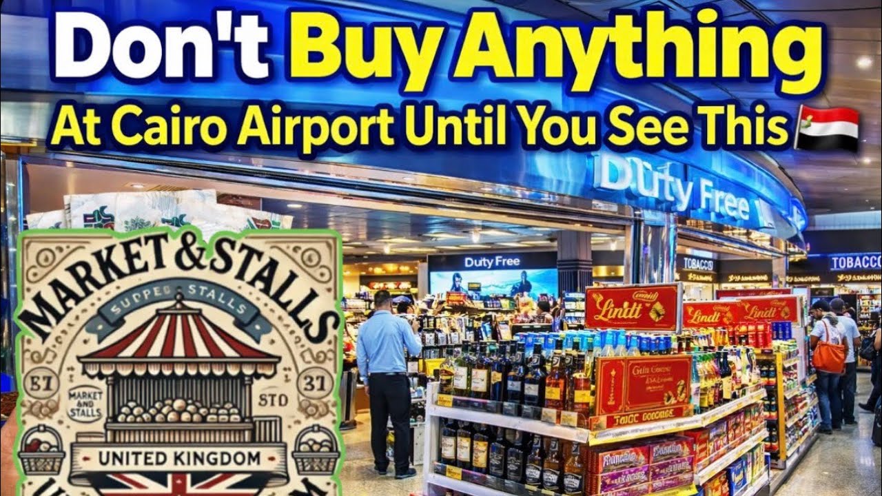 👉 Don’t Buy Anything at Cairo Airport Until You See This 🇪🇬