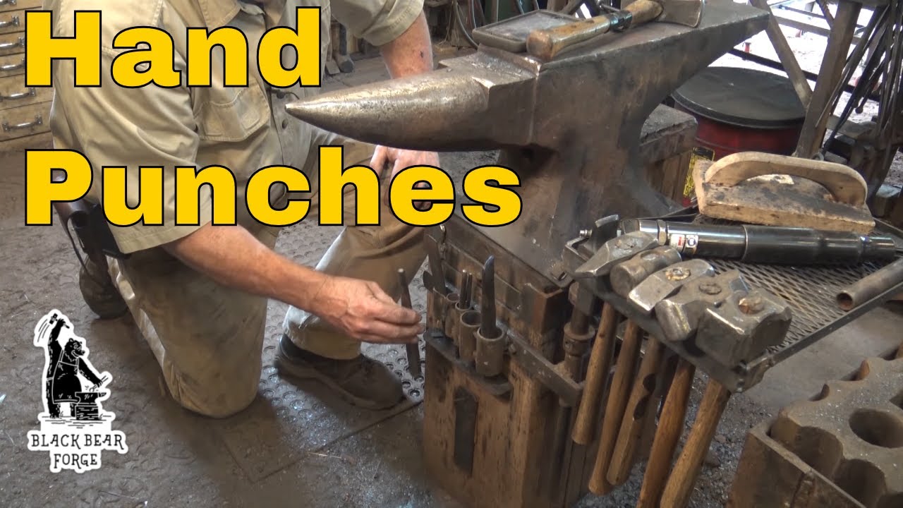 Hand punches for blacksmithing - tool of the day