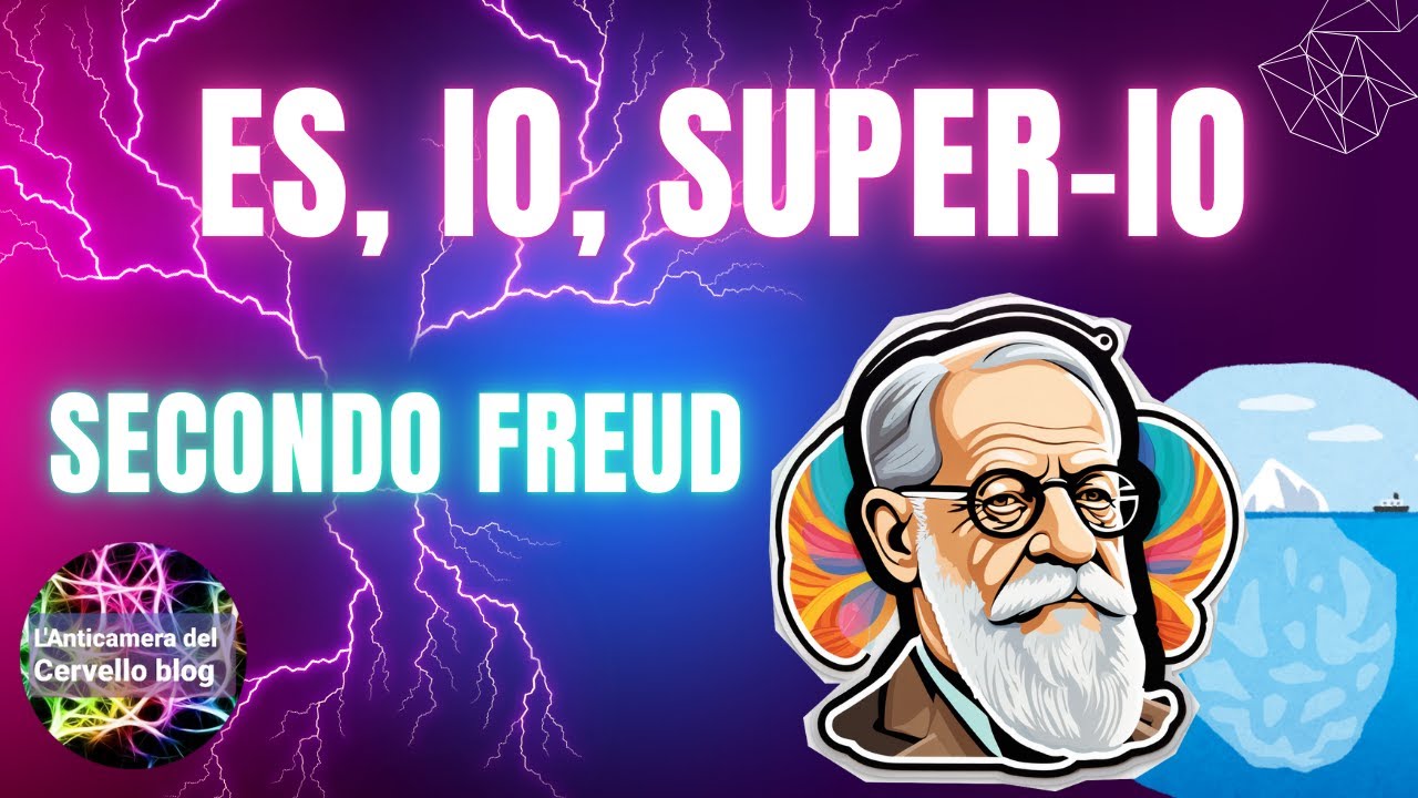 ES, IO, SUPER-IO secondo FREUD - L'ICEBERG dei PROCESSI PSICHICI