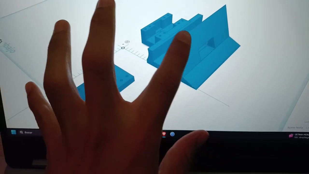 1er Avance de de Proyecto; diseño en CAD