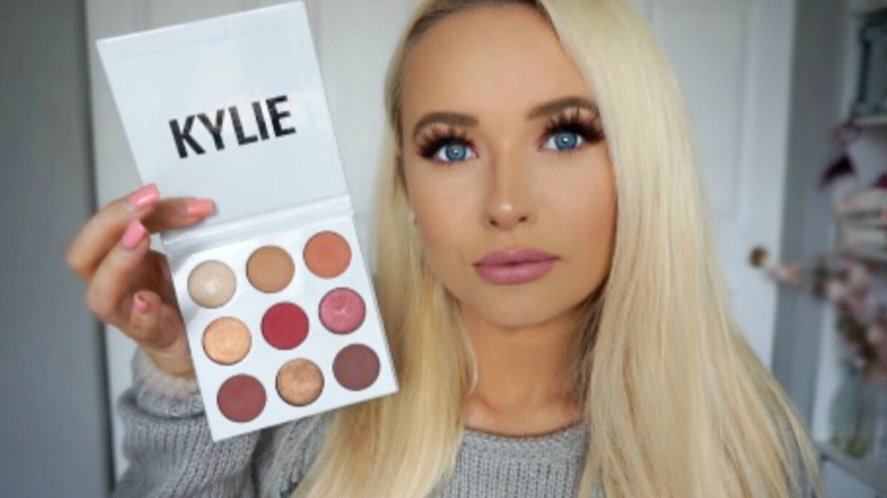 KYLIE COSMETICS BURGUNDY PALETTE ♡ Review, Swatches, Tutorial