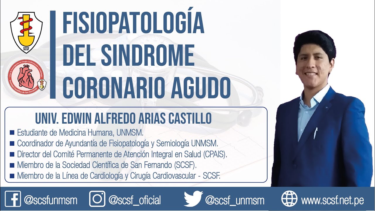 FISIOPATOLOGÍA DEL SINDROME CORONARIO AGUDO