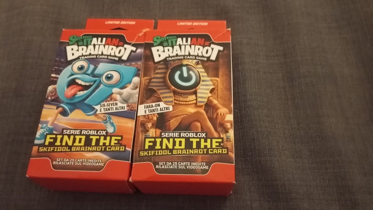 PRIMO SET SKIFIDOL ITALIAN BRAINROT E SECONDO SET SKIFIDOL ITALIAN BRAINROT SERIE ROBLOX-GINP.2017