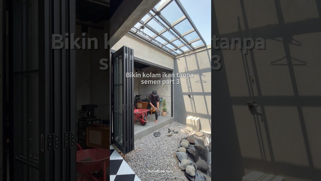 Bikin kolam ikan tanpa semen part 3