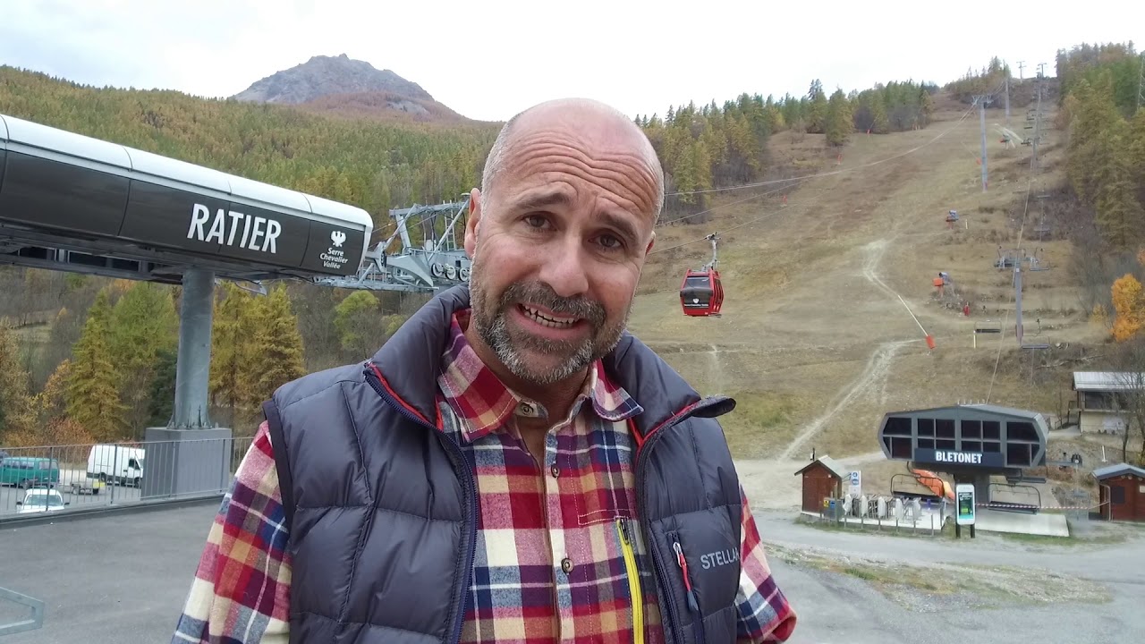Valley breakdown of Serre Chevalier.