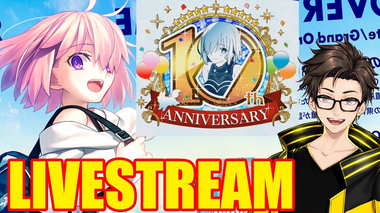Fate/Grand Order 10th Anniversary Reaction and Translation! Live From Japan!