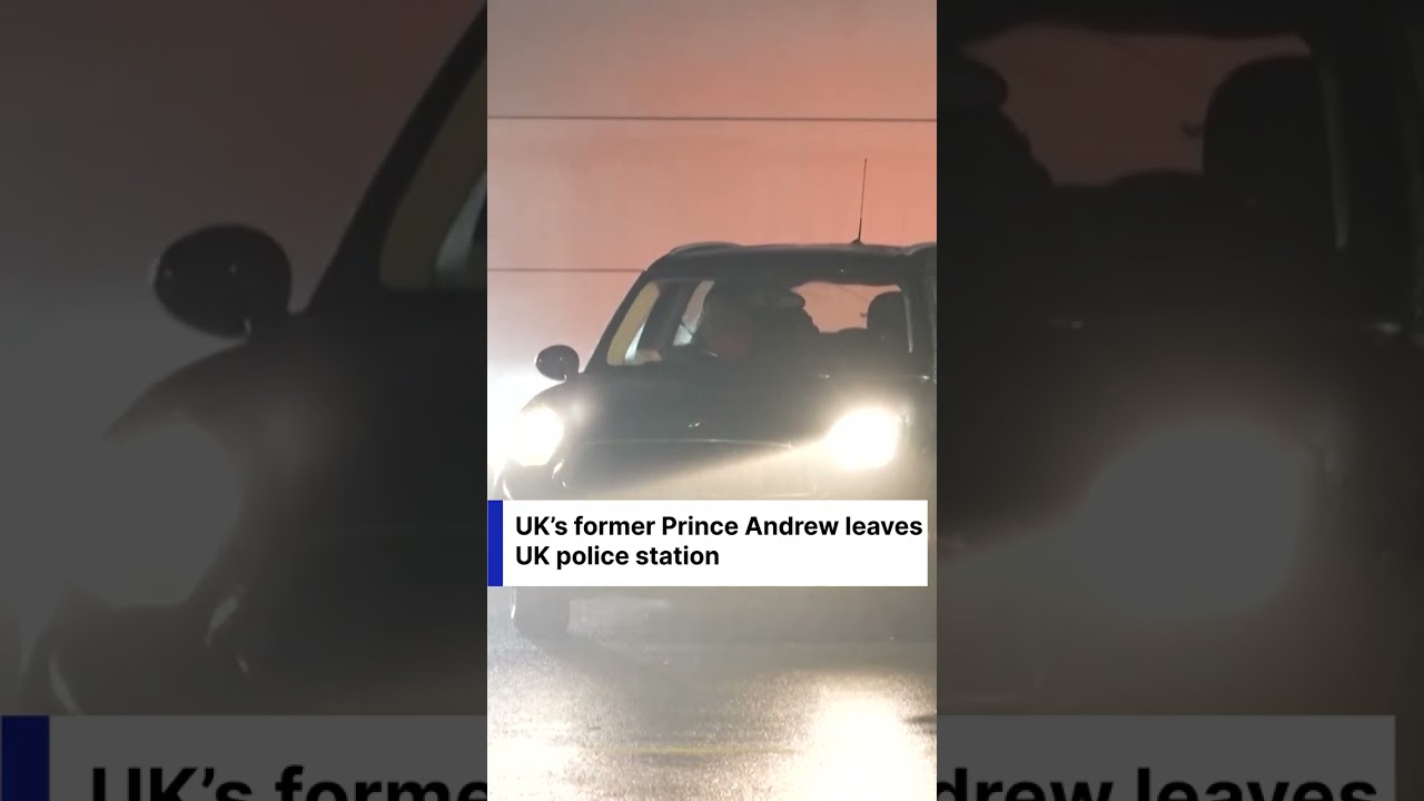 Andrew Mountbatten-Windsor Released Following Historic Arrest Over Epstein Links | DWS News | AC1C