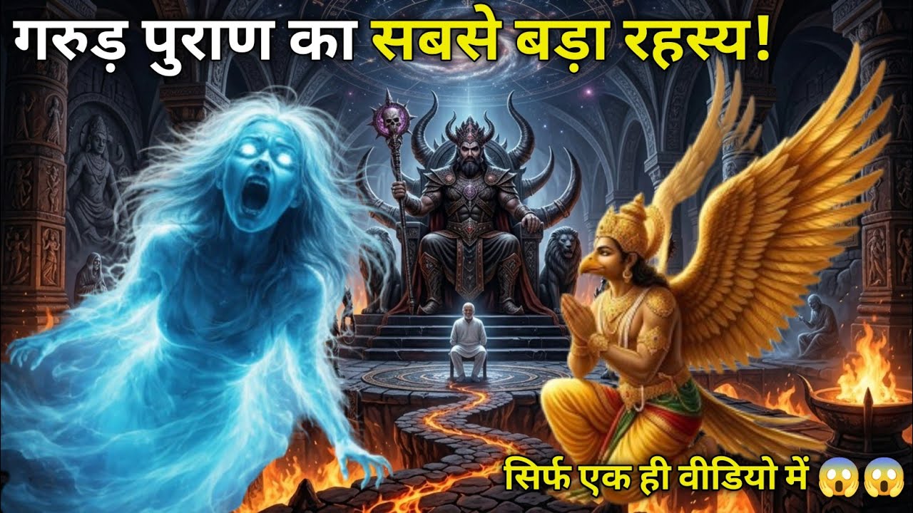 गरुड़ पुराण के 5 रहस्य जो हर इंसान को जानने चाहिए। (Garun Puran)  - Garun Puran Hindi Full | 