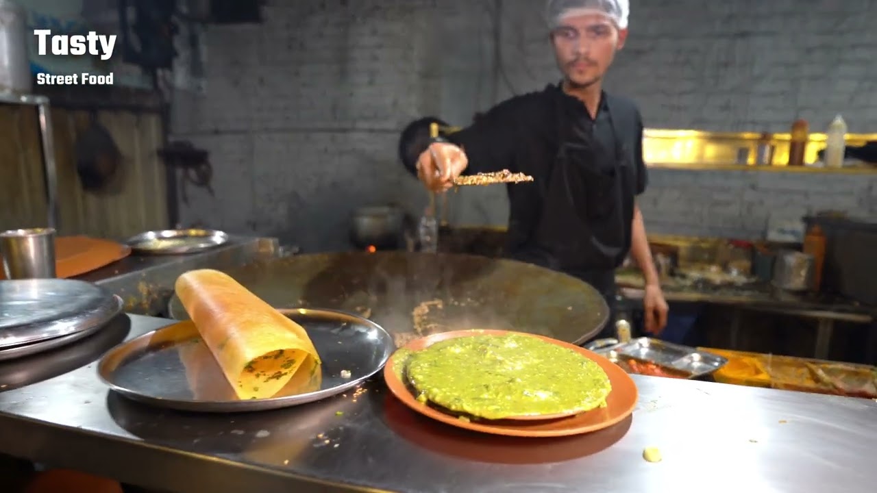 India's First Dancing Dosawala - Michael Jackson Dosawala | Surat City Food | Tasty Street Food